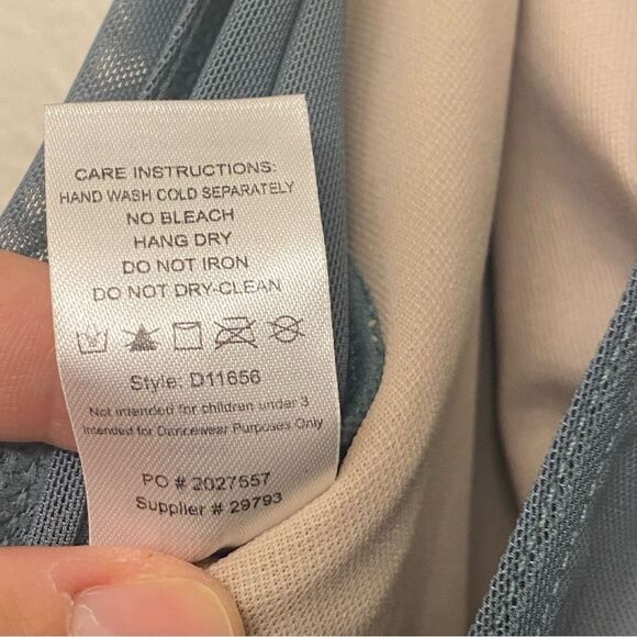 Balera Weissman Dance Costume High Neck Halter Dress
Maxi sage green D11656 SA - Picture 11 of 14